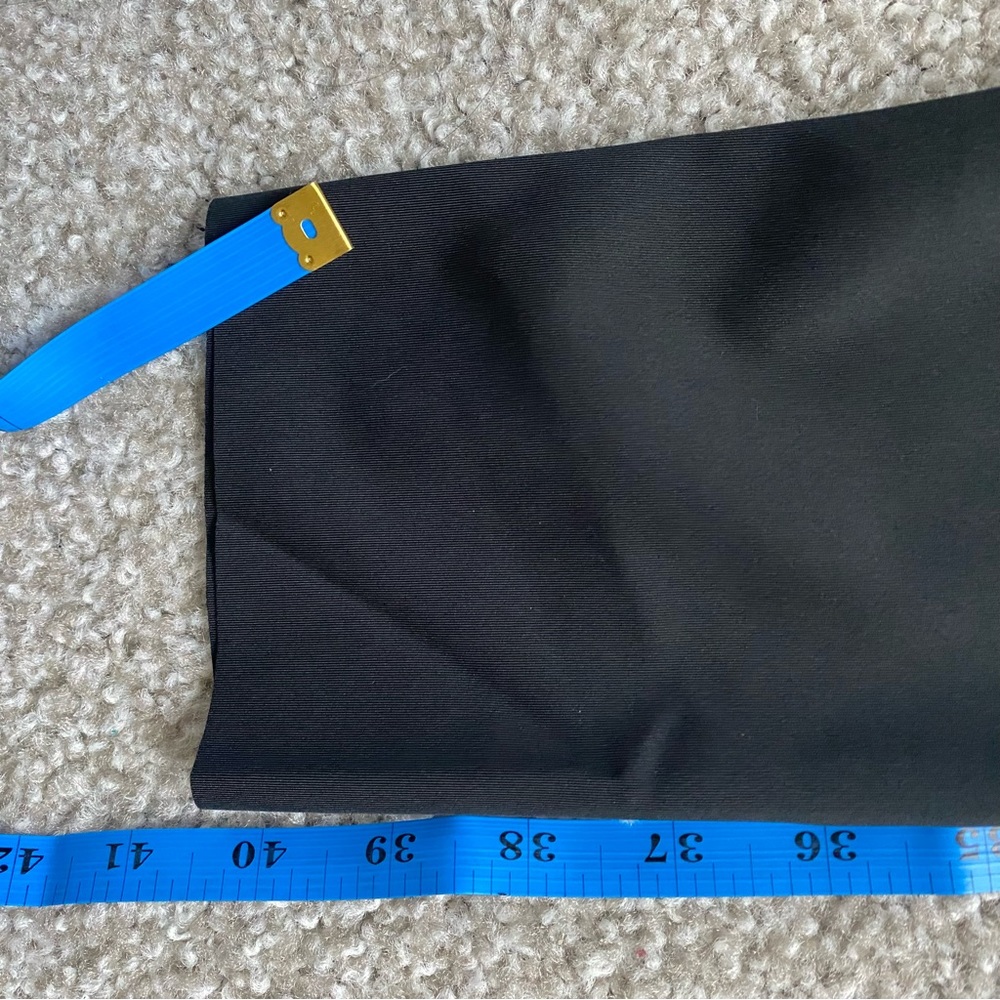 HALSTON STUDIO Black High Rise Leggings - Picture 7 of 14